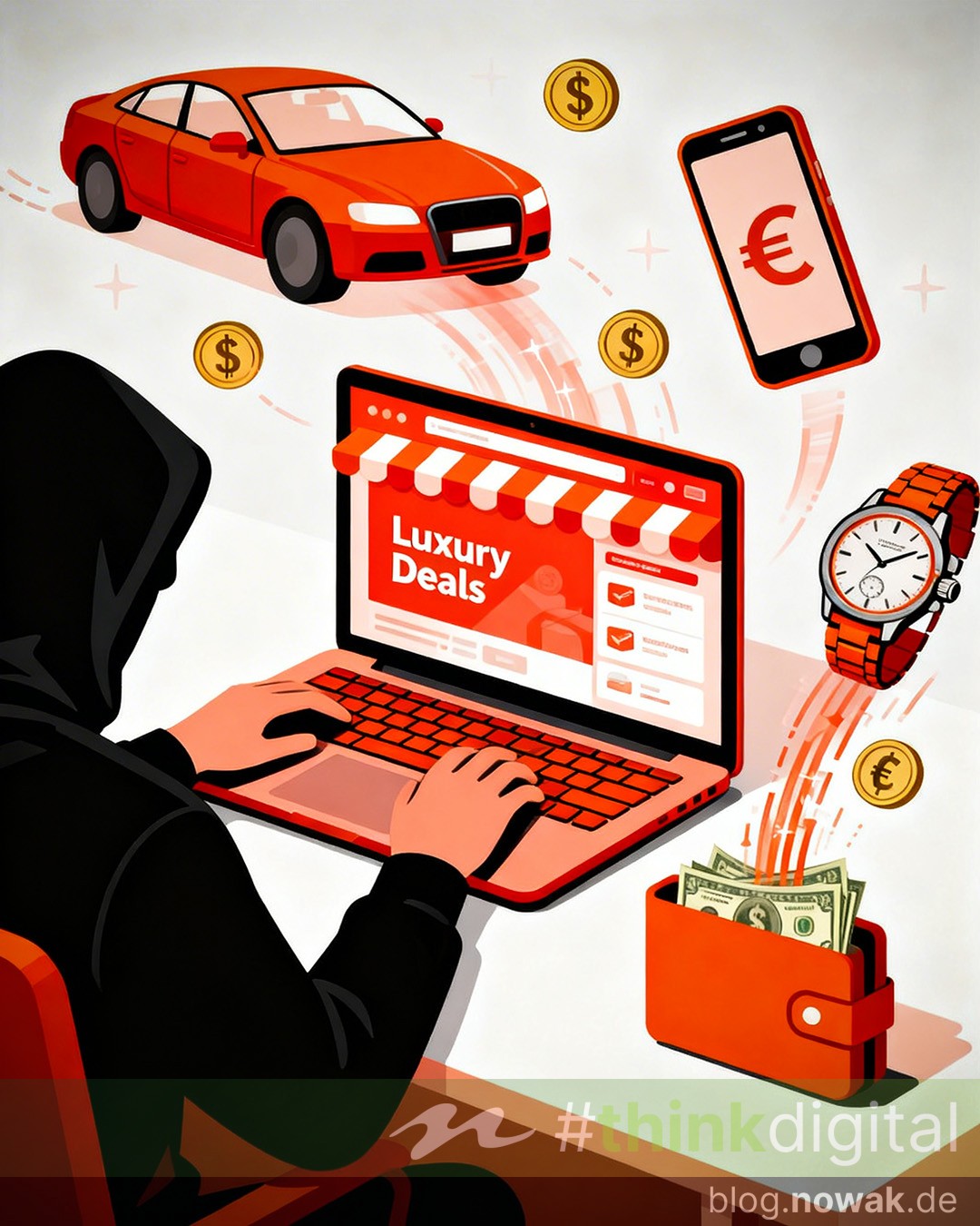 Luxury-Deals Vorsicht: Online Betrug